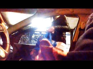 Bilen "flash" kjærlighet, tispe blir skummelt når jeg cum, blond